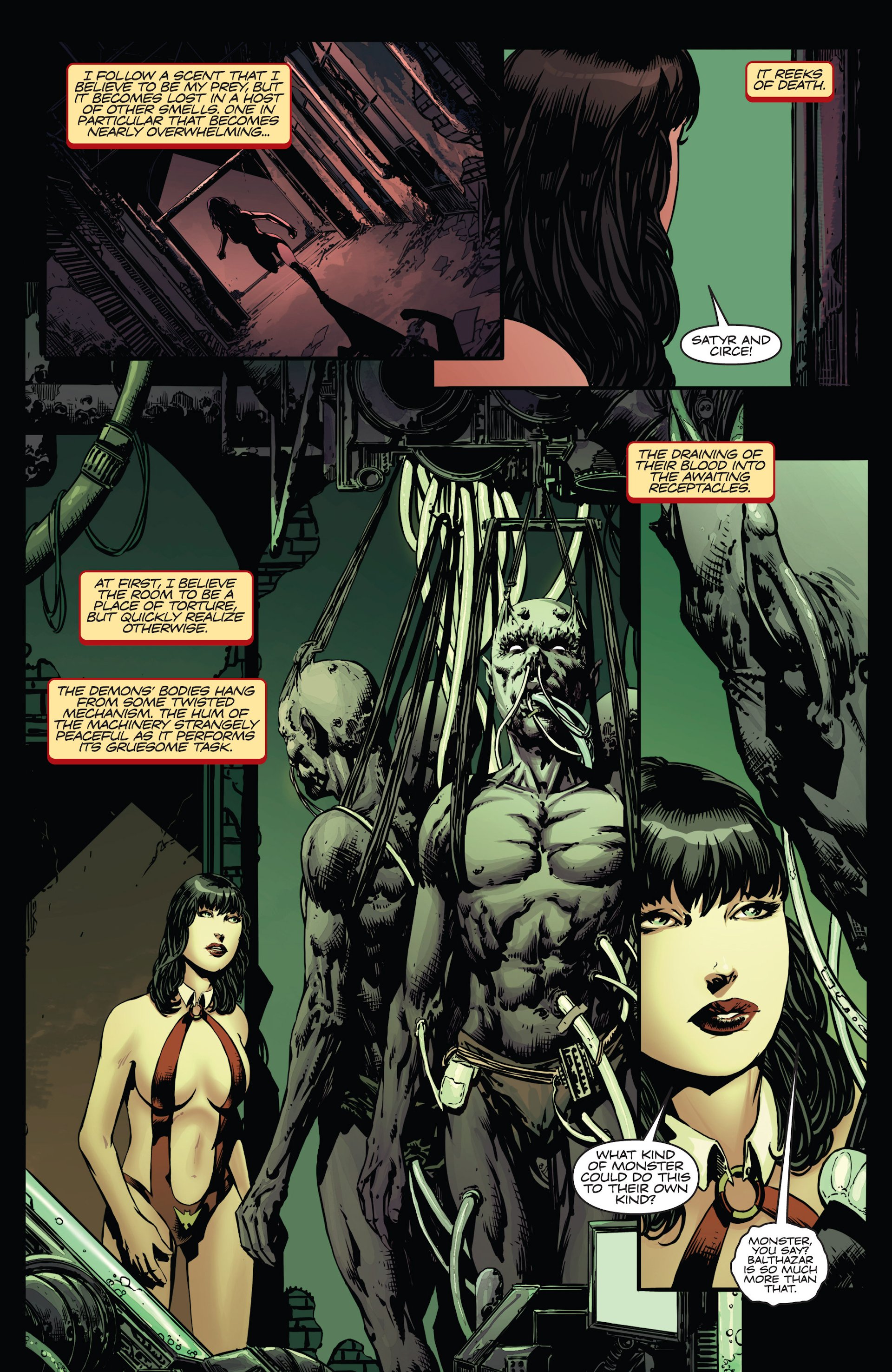 Read online Vampirella Strikes comic -  Issue #6 - 7