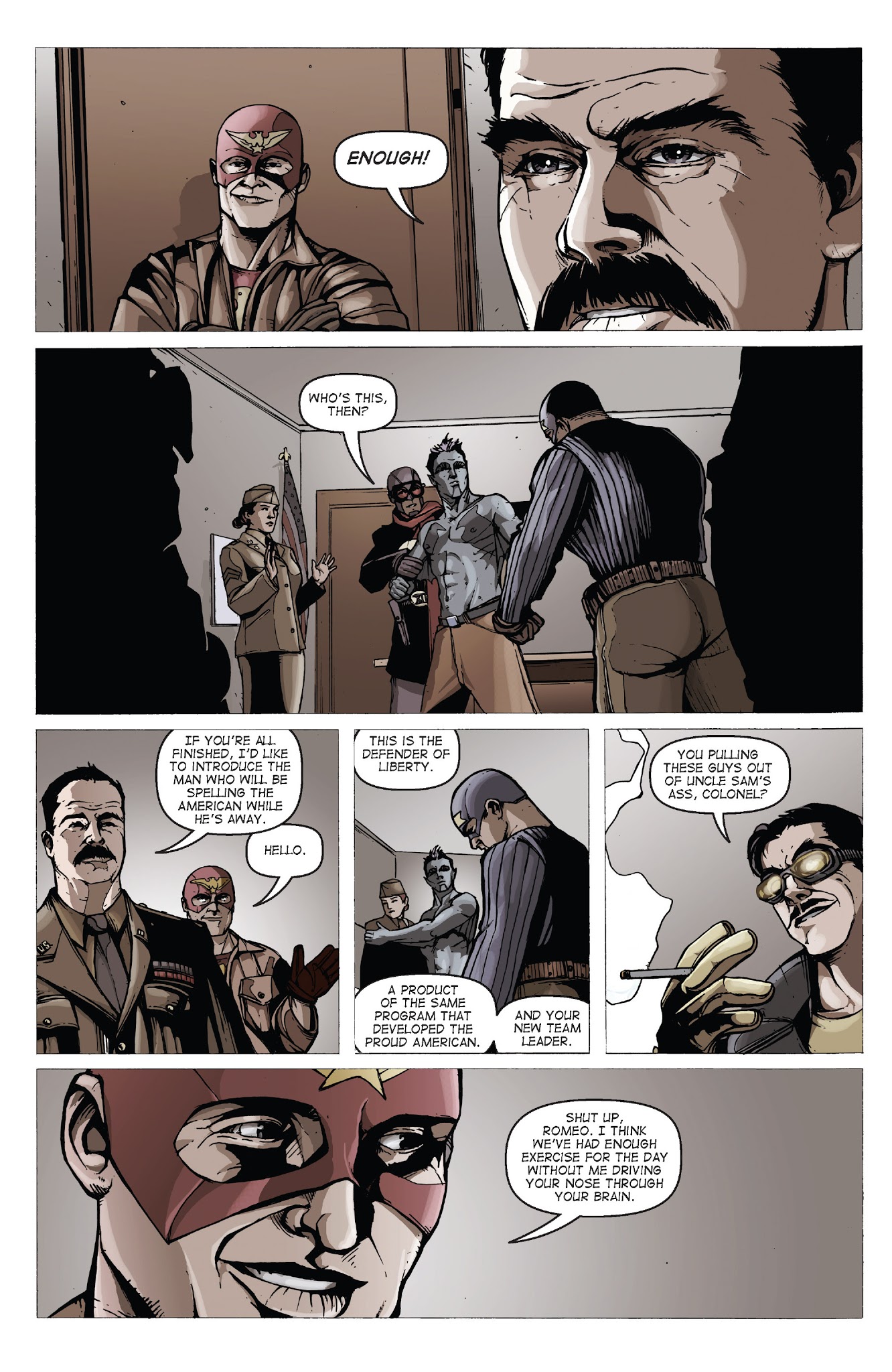 Read online Battle Hymn comic -  Issue #2 - 11