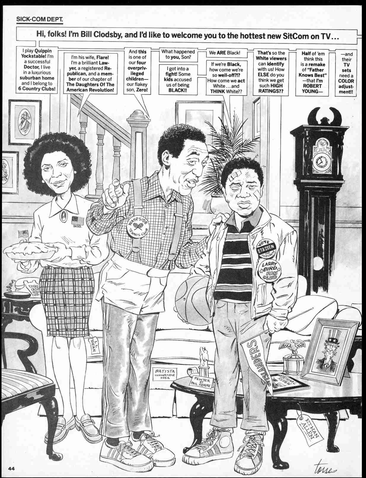 Read online MAD comic -  Issue #255 - 46