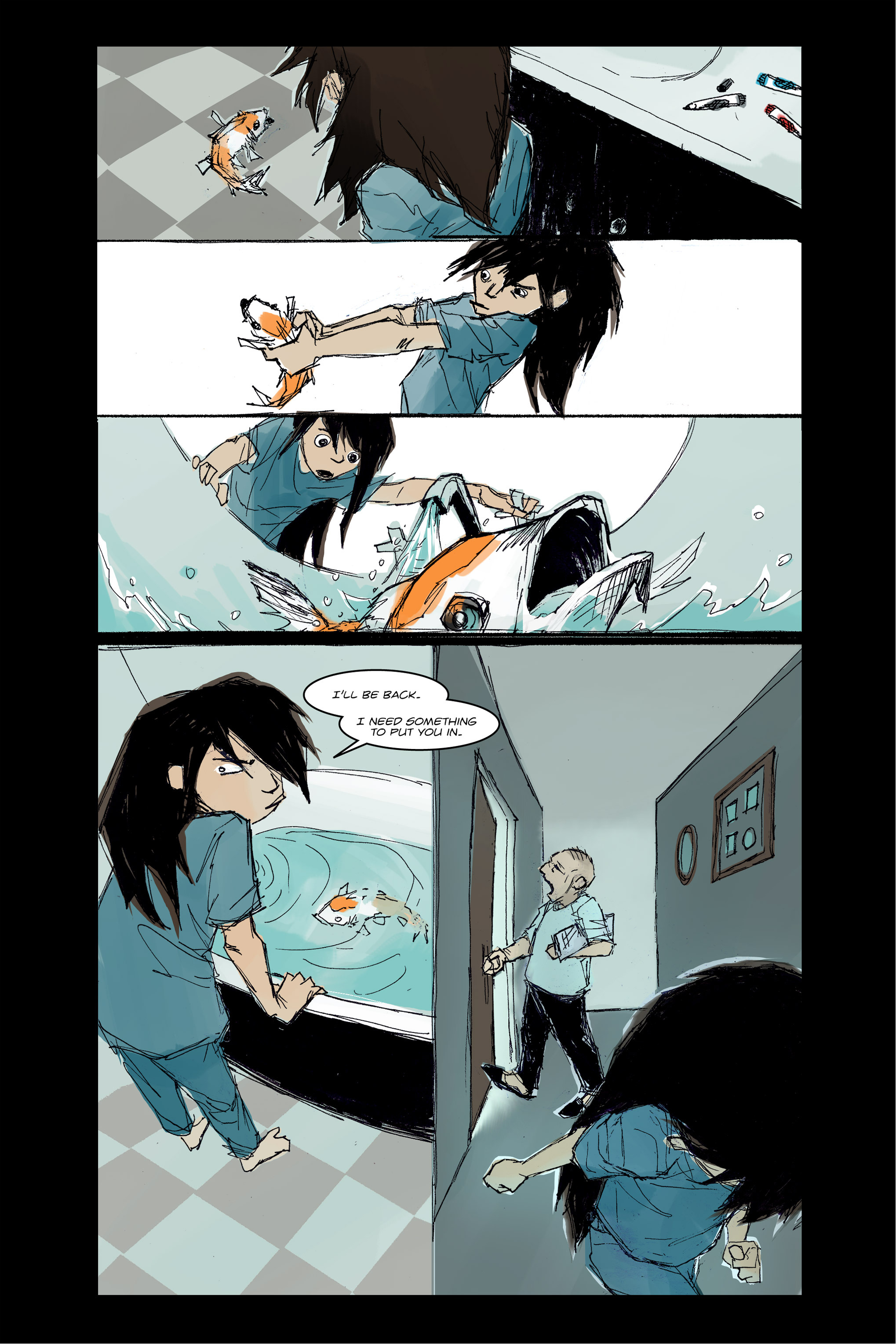 Read online Illustrated Girl comic -  Issue #1 - 9