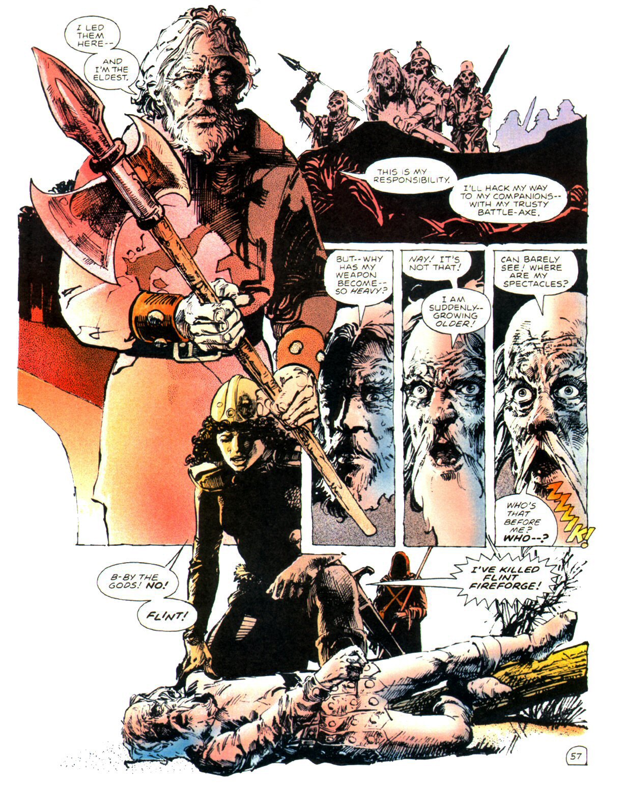 Read online Dragonlance Saga comic -  Issue #3 - 60