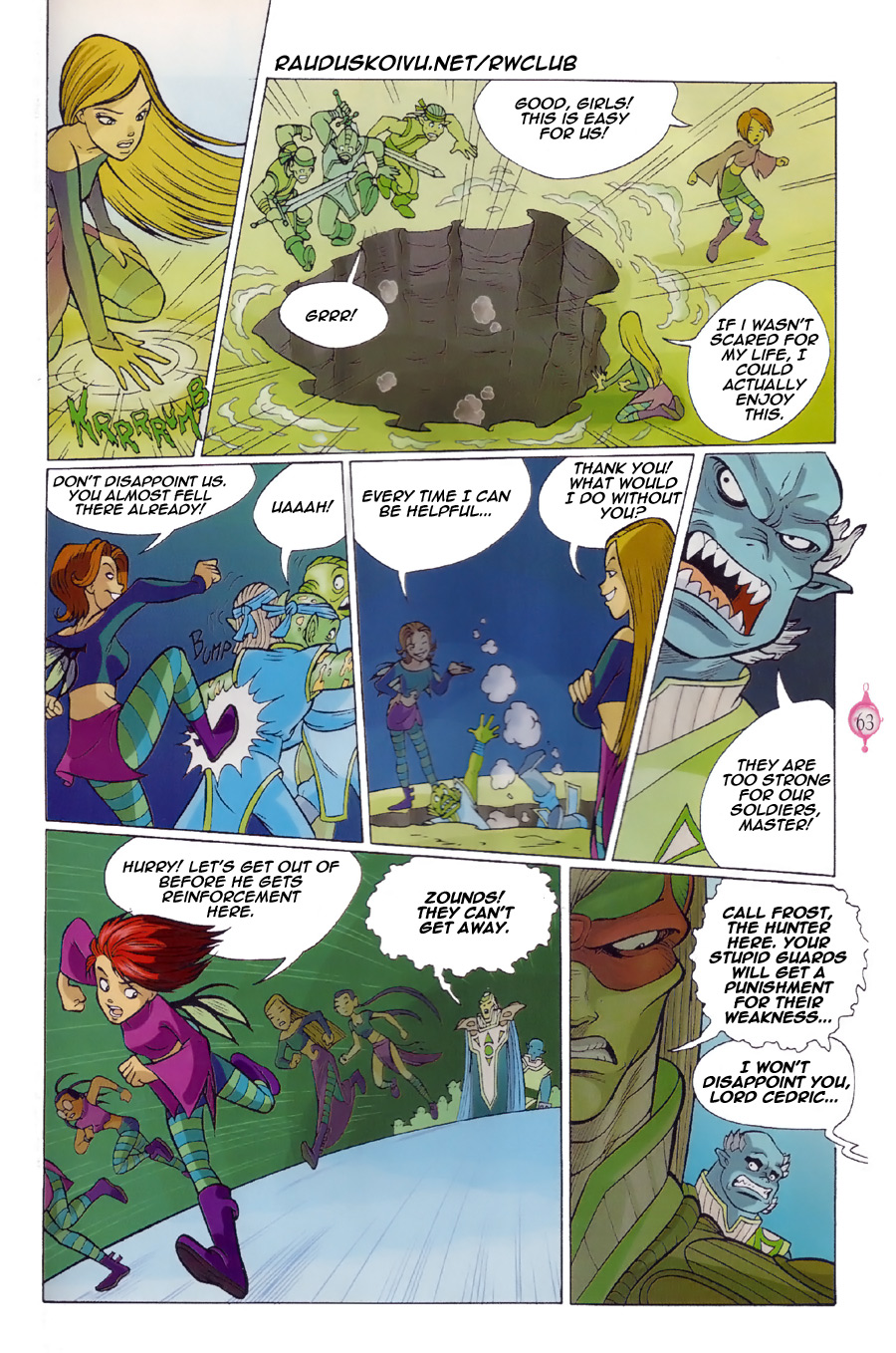 Read online W.i.t.c.h. comic -  Issue #3 - 56