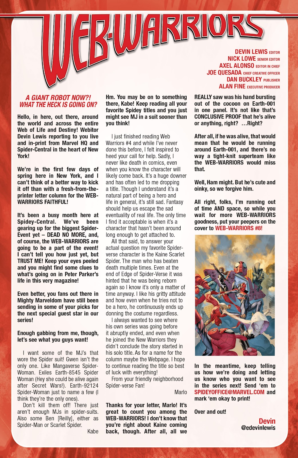 Web Warriors issue 7 - Page 23