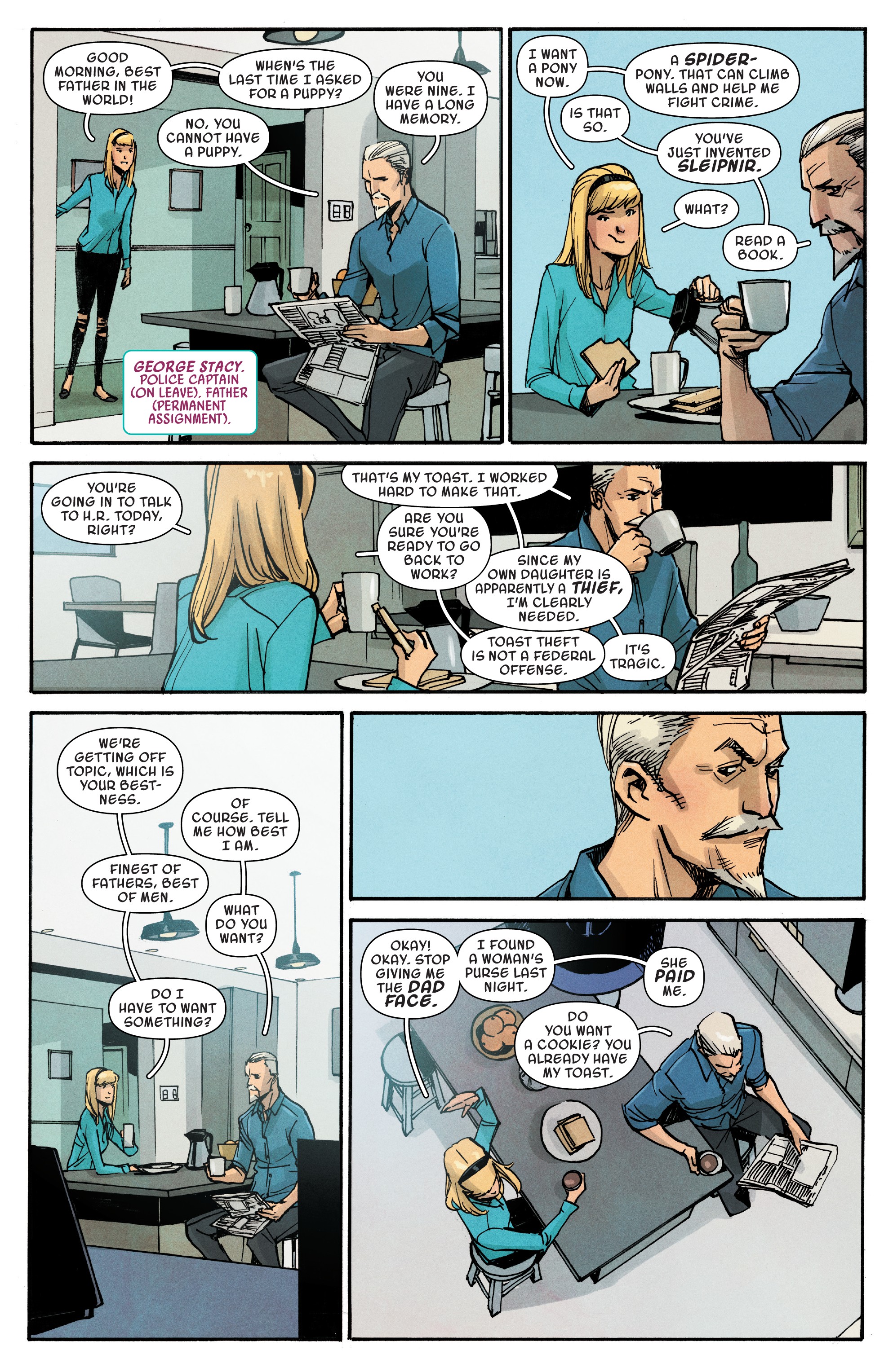 Read online Spider-Gwen: Ghost-Spider comic -  Issue #6 - 5