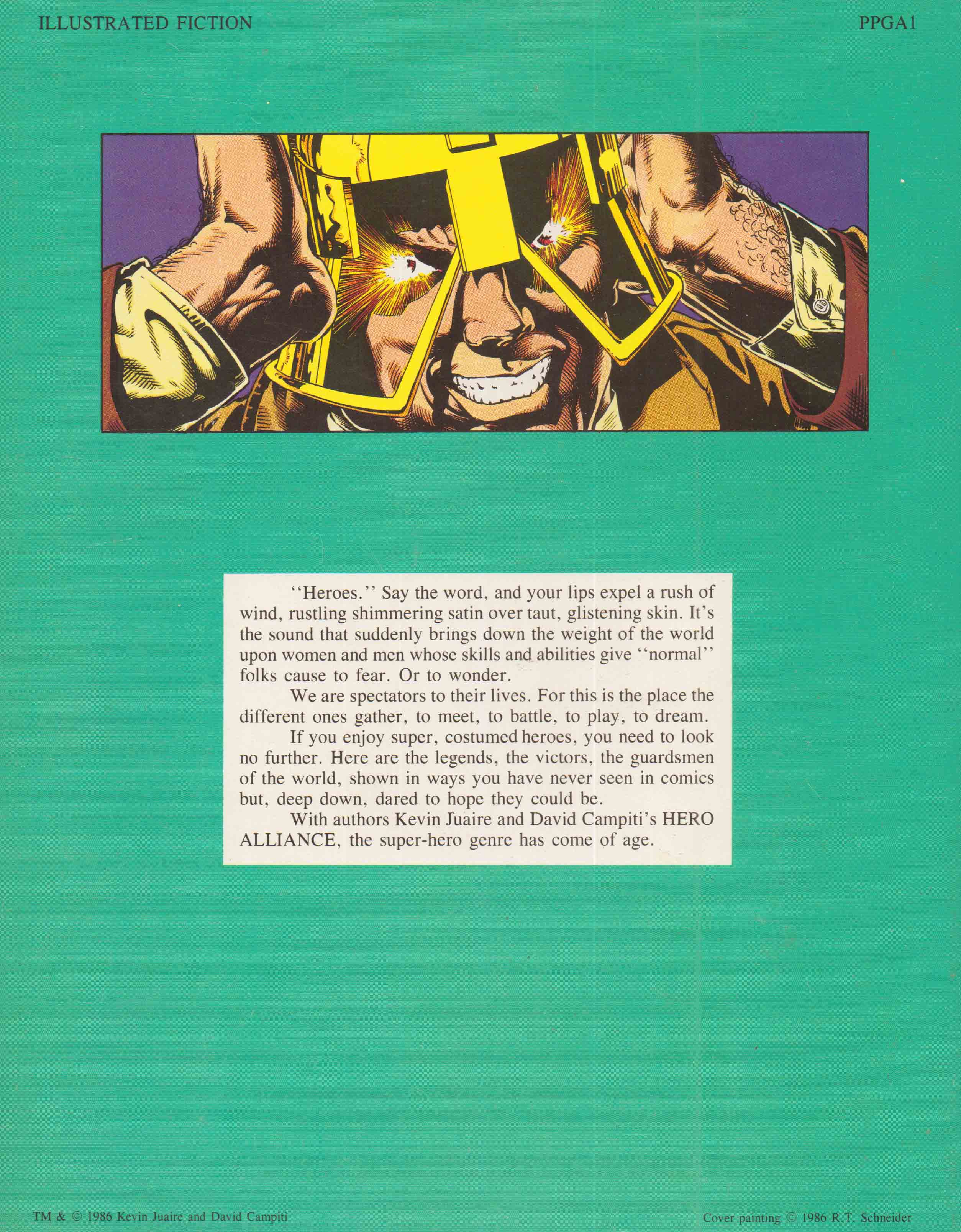 Read online Hero Alliance (1986) comic -  Issue # Full - 52