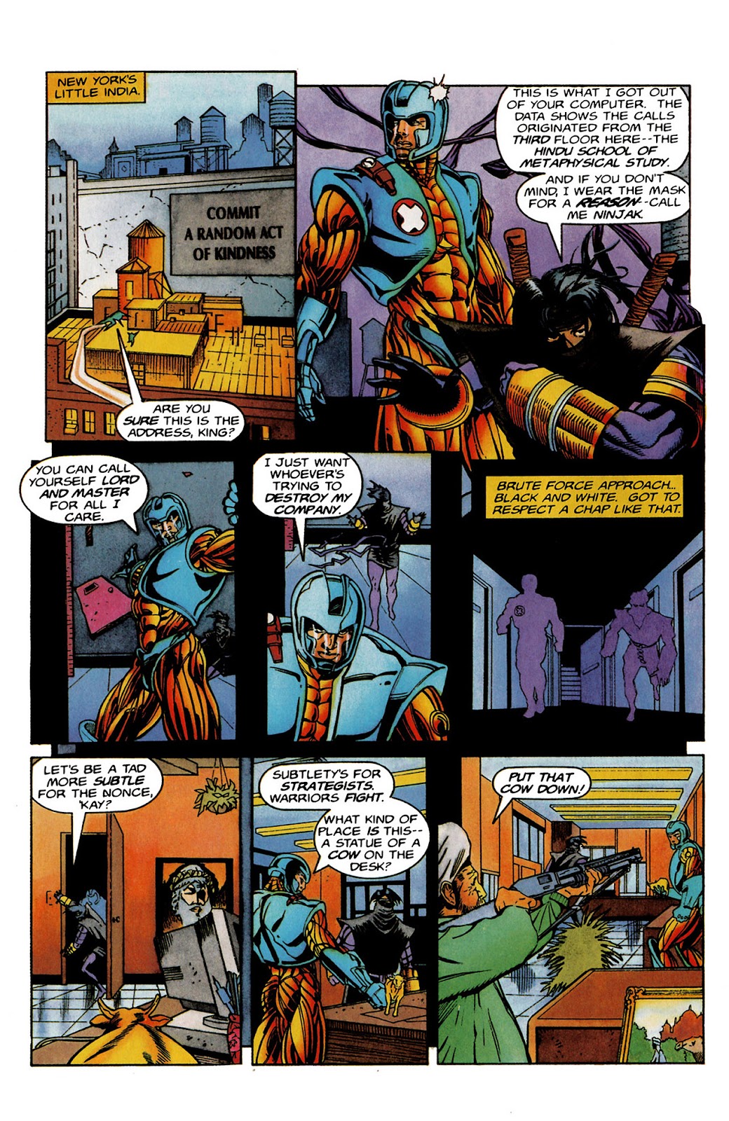 Ninjak (1994) issue 6 - Page 8