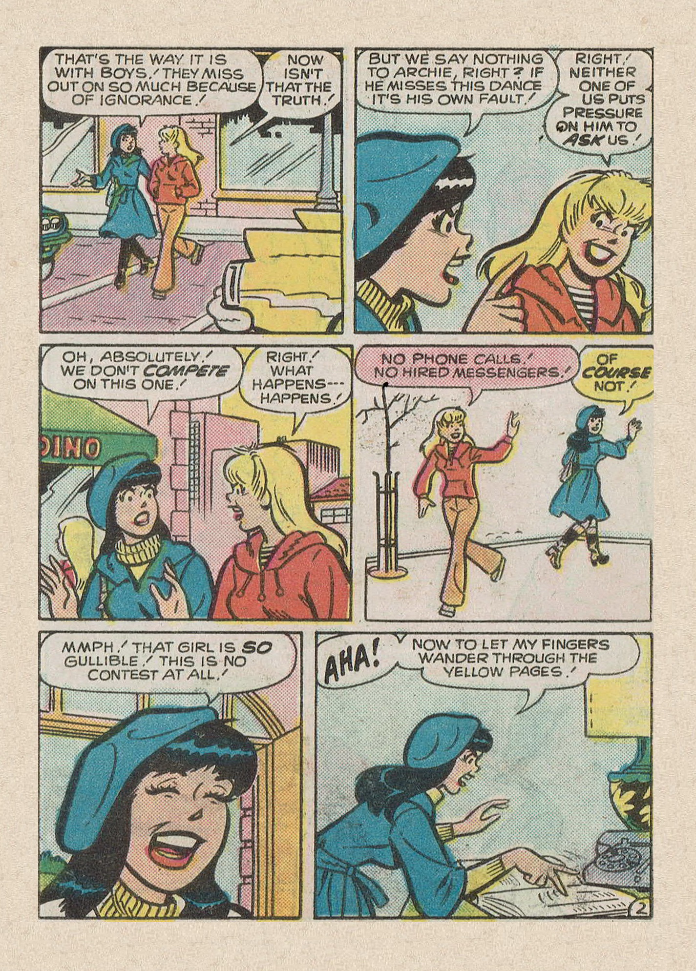 Read online Betty and Veronica Digest Magazine comic -  Issue #28 - 35