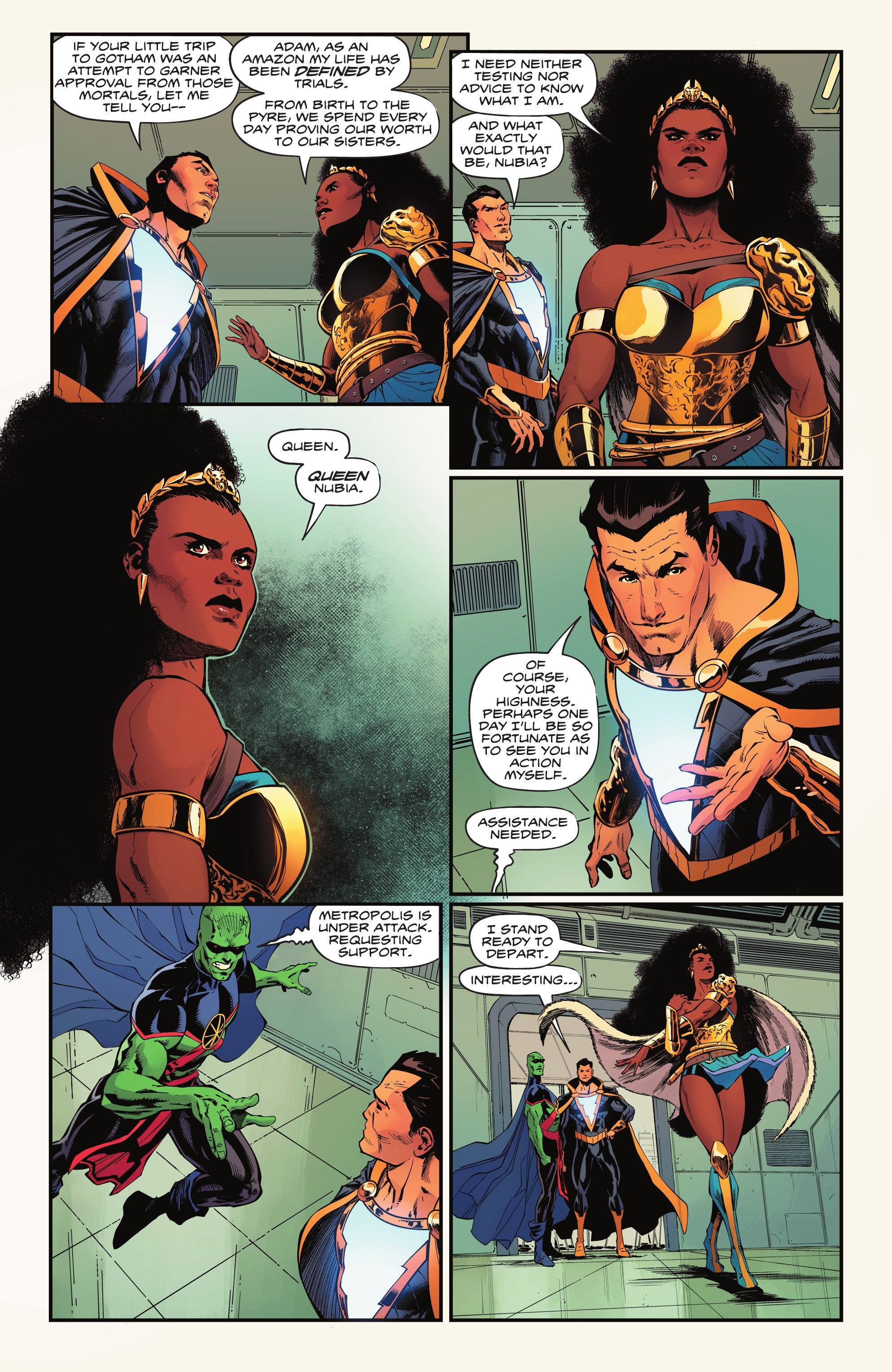 Read online Nubia and the Justice League Special comic -  Issue # Full - 14