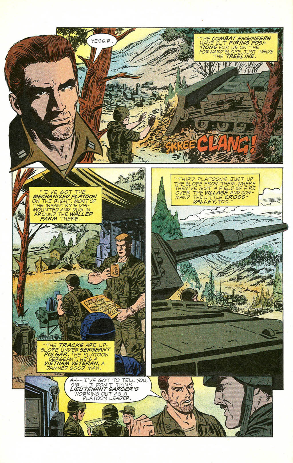 Read online Team Yankee comic -  Issue #1 - 8