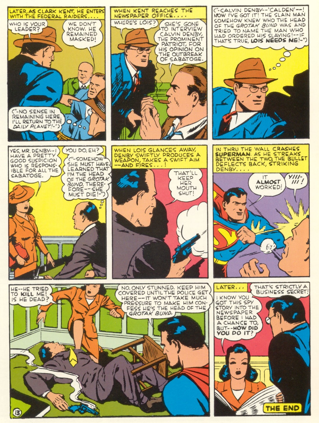 Read online Superman (1939) comic -  Issue #12 - 46