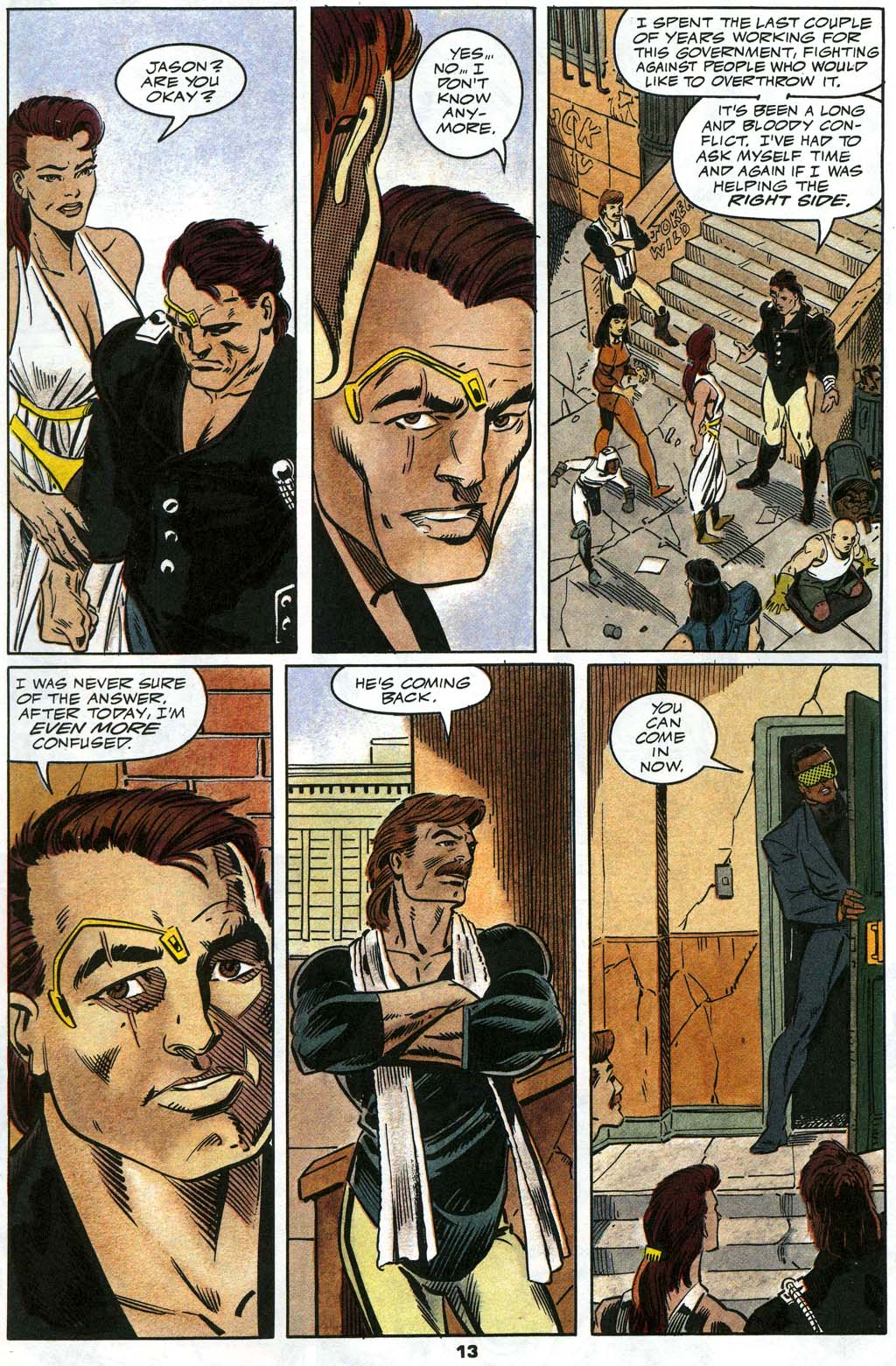 Read online Strikeforce: Morituri Electric Undertow comic -  Issue #3 - 14