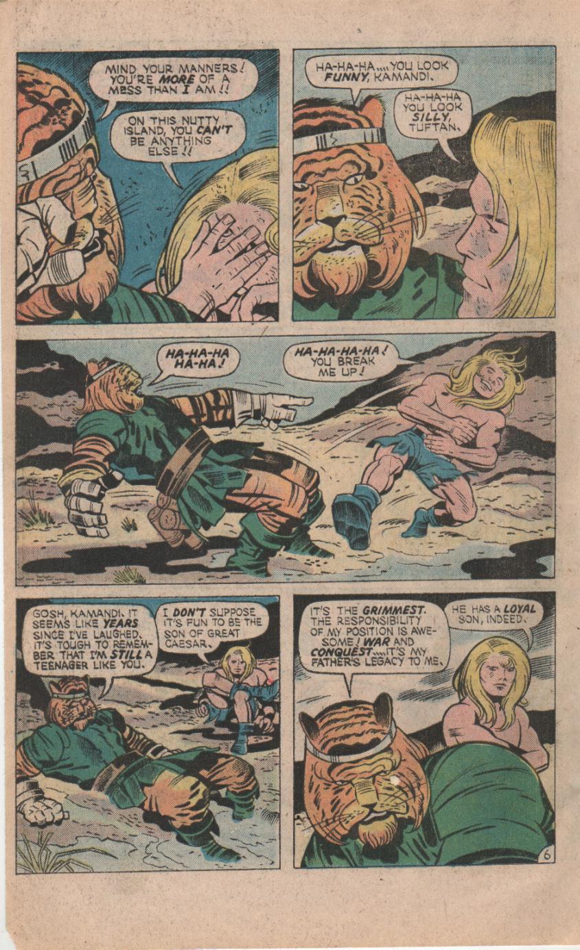 Read online Kamandi, The Last Boy On Earth comic -  Issue #32 - 8