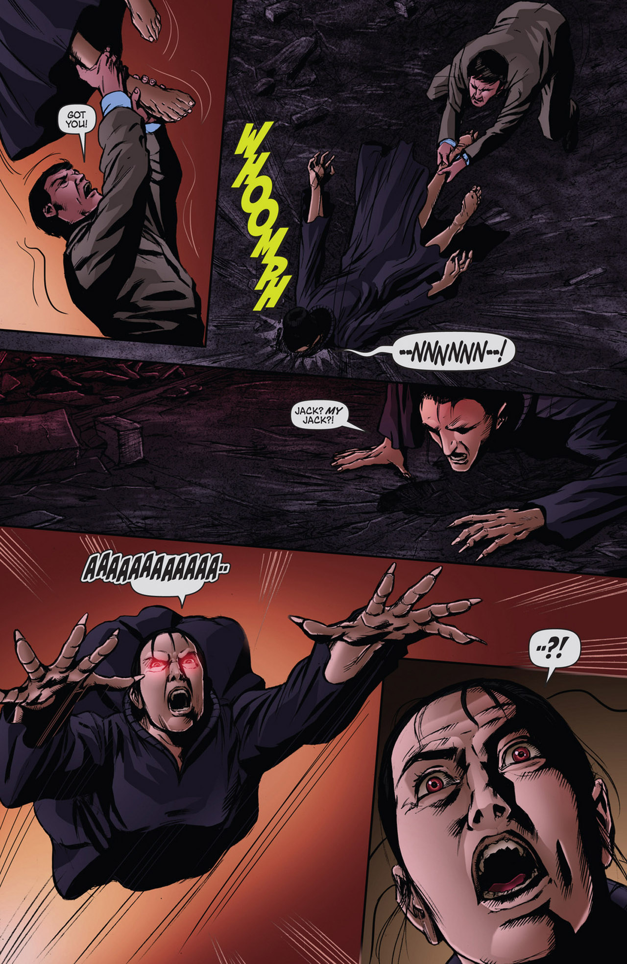 Read online Dark Shadows/Vampirella comic -  Issue #5 - 14