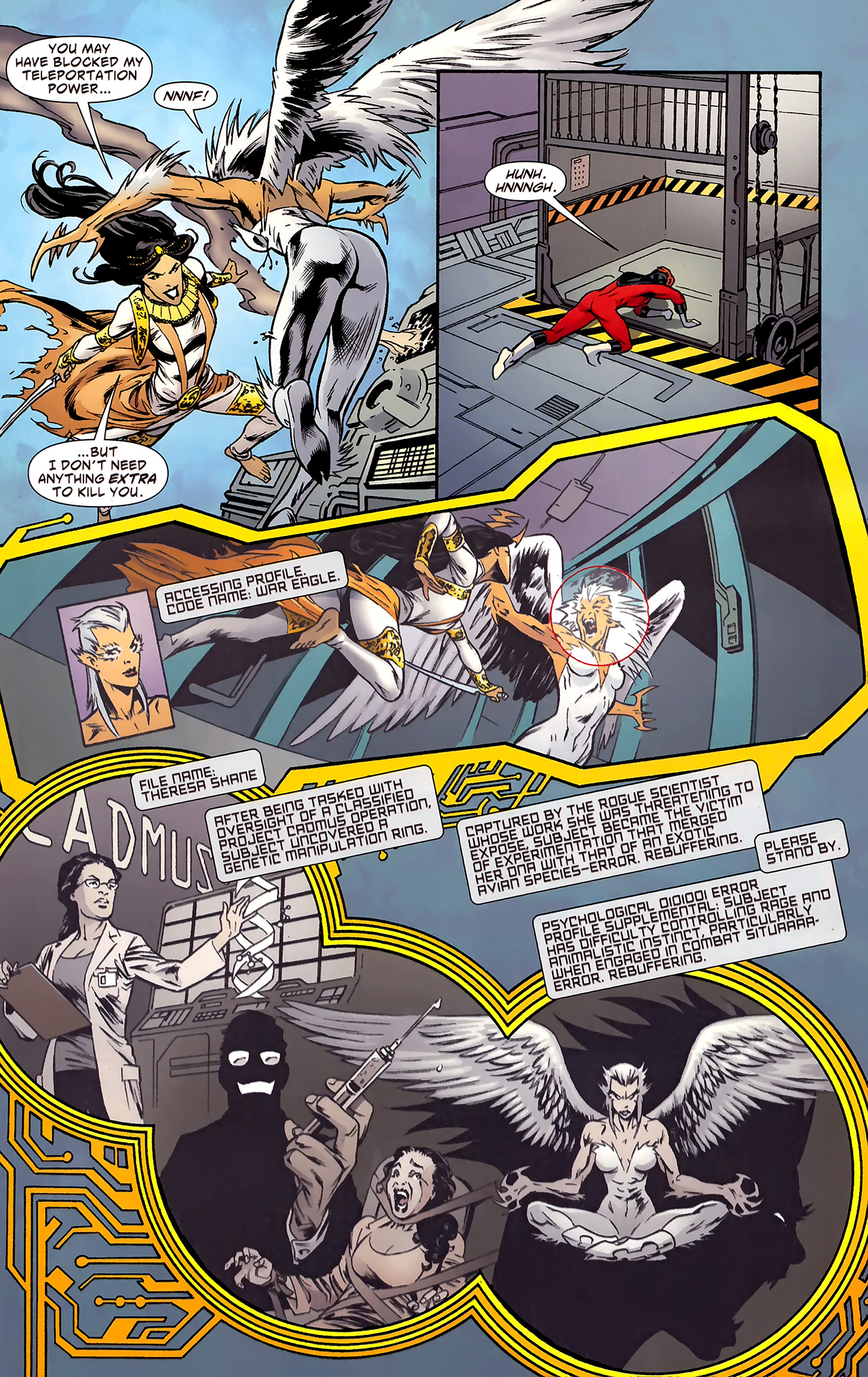 Read online The Mighty Crusaders comic -  Issue #5 - 6