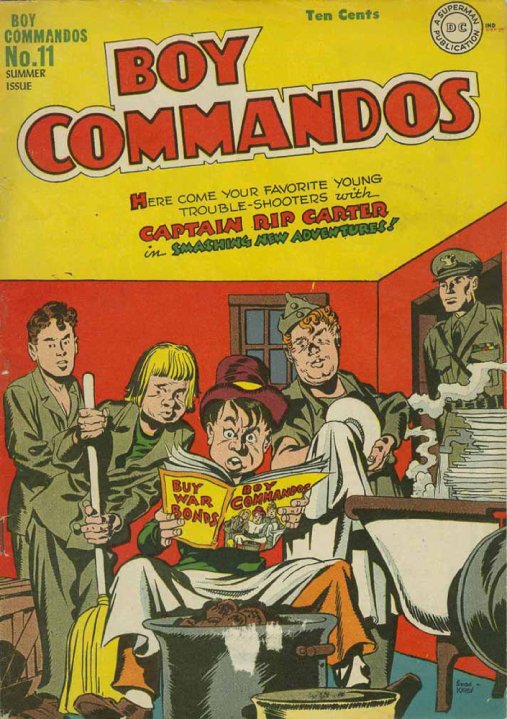 Read online Boy Commandos comic -  Issue #11 - 1