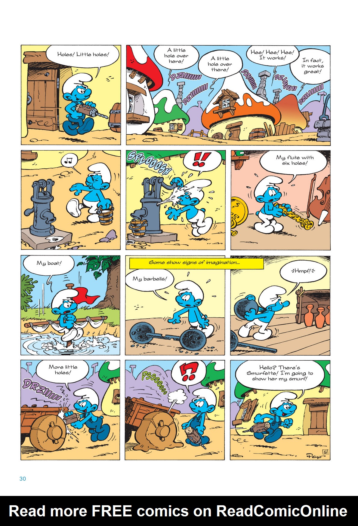 Read online The Smurfs comic -  Issue #10 - 31