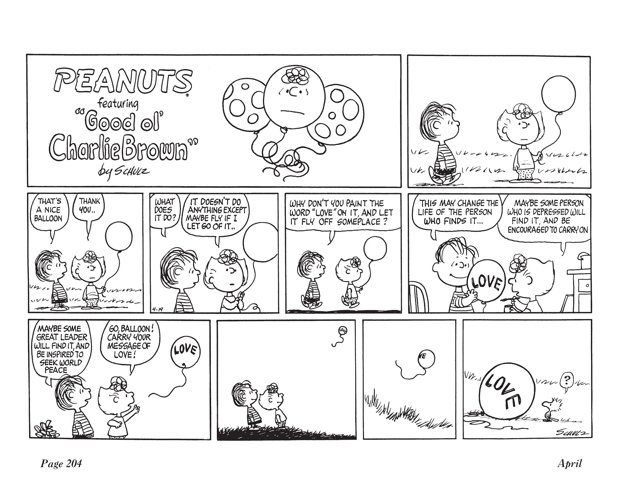 Read online The Complete Peanuts comic -  Issue # TPB 10 - 217