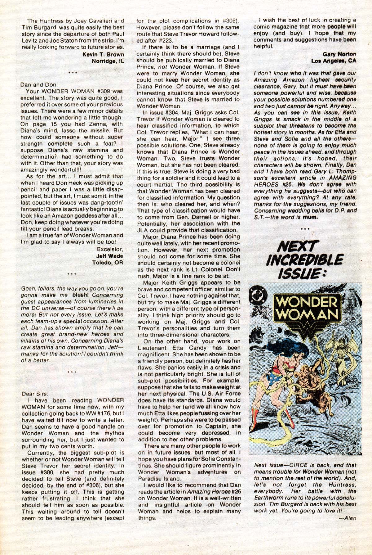 Read online Wonder Woman (1942) comic -  Issue #312 - 21