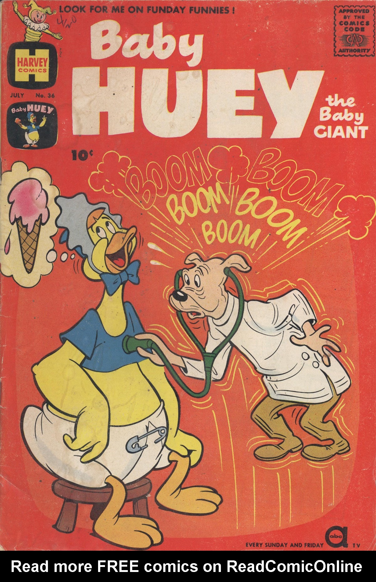 Read online Baby Huey, the Baby Giant comic -  Issue #36 - 1