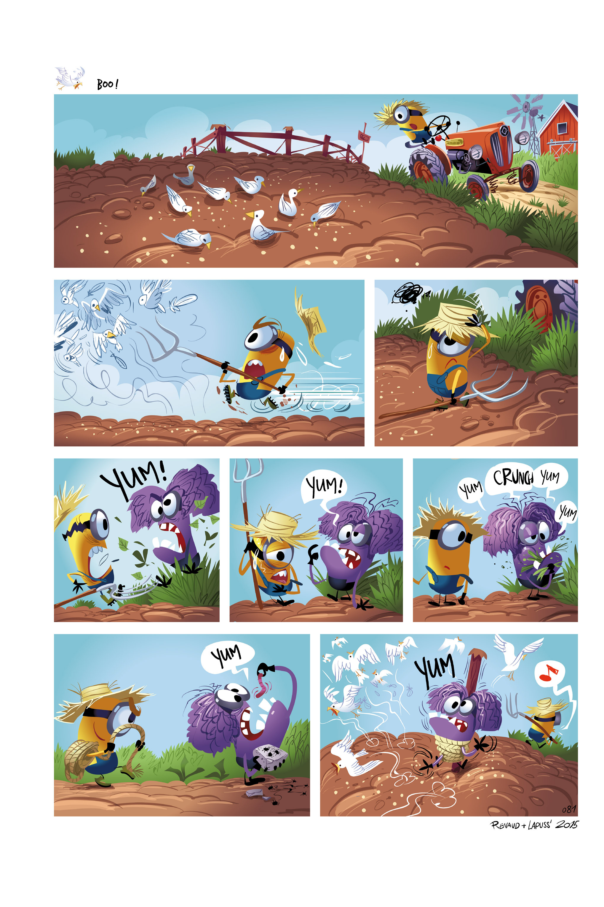 Read online Minions comic -  Issue #2 - 24