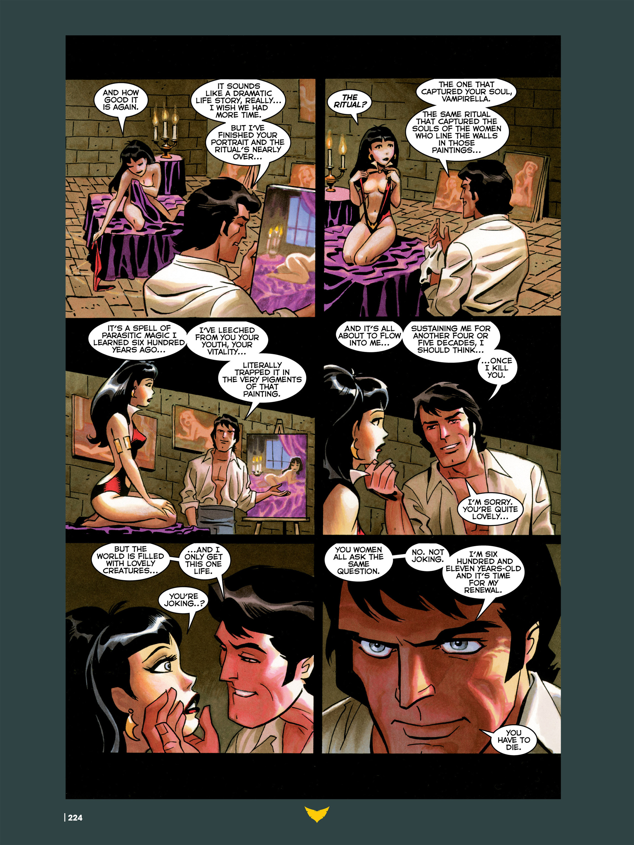 Read online The Art of Vampirella comic -  Issue # TPB (Part 2) - 120