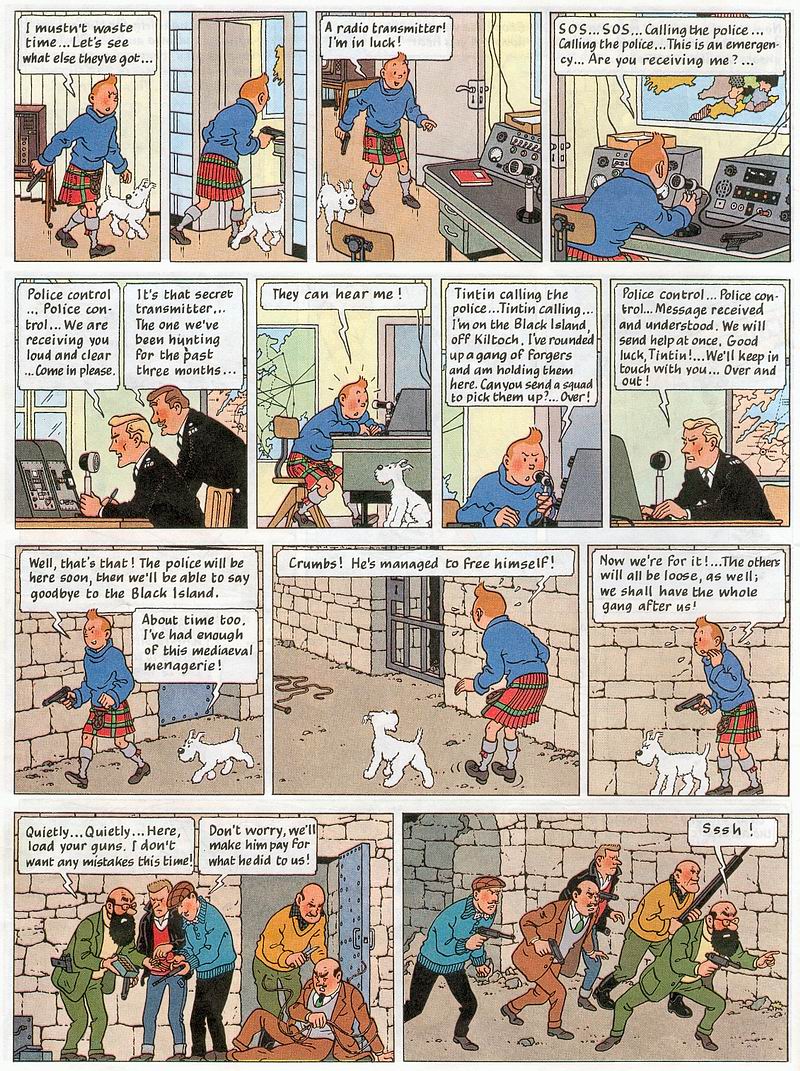 Read online The Adventures of Tintin comic -  Issue #7 - 58