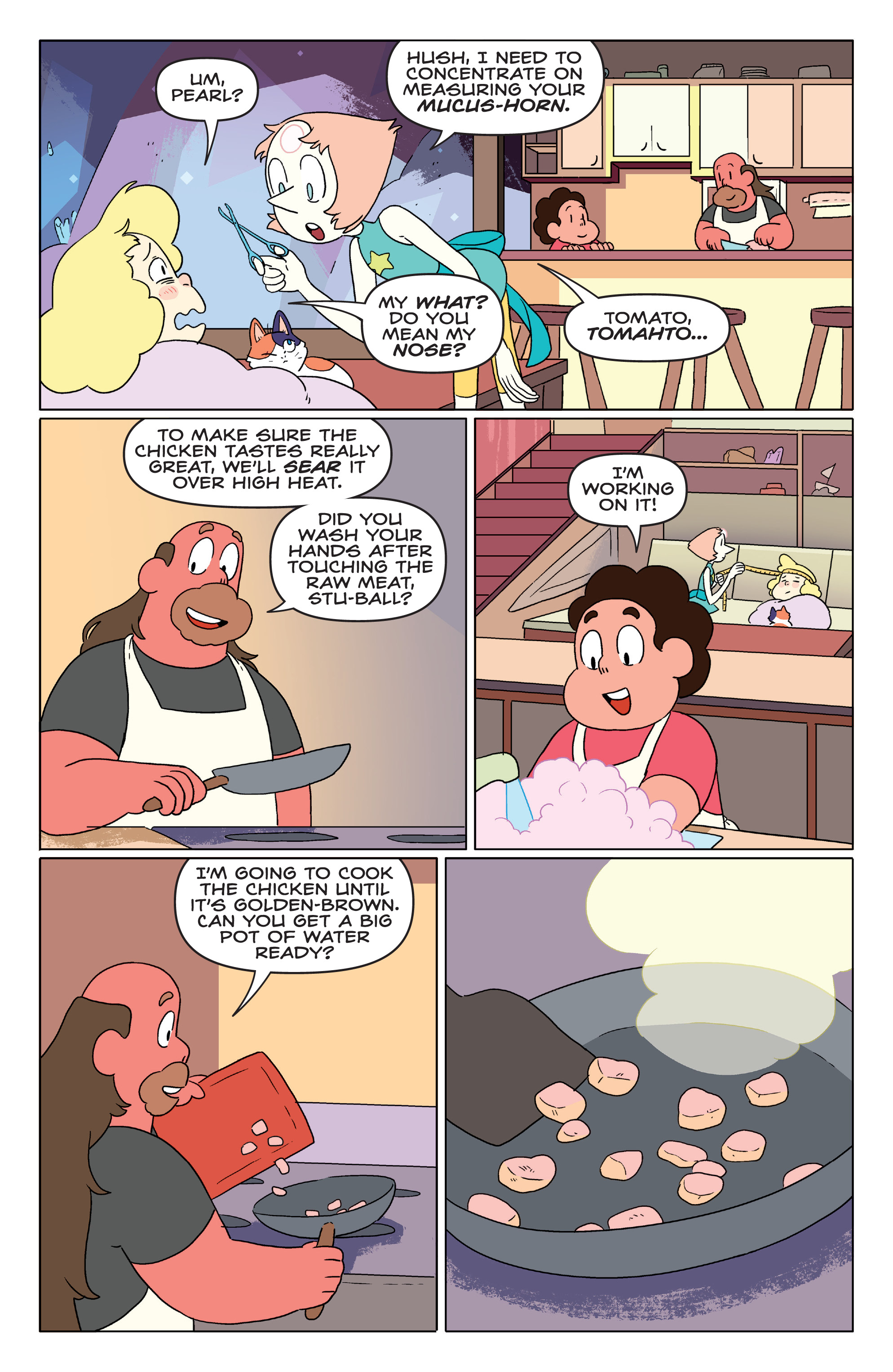 Read online Steven Universe Ongoing comic -  Issue #32 - 11