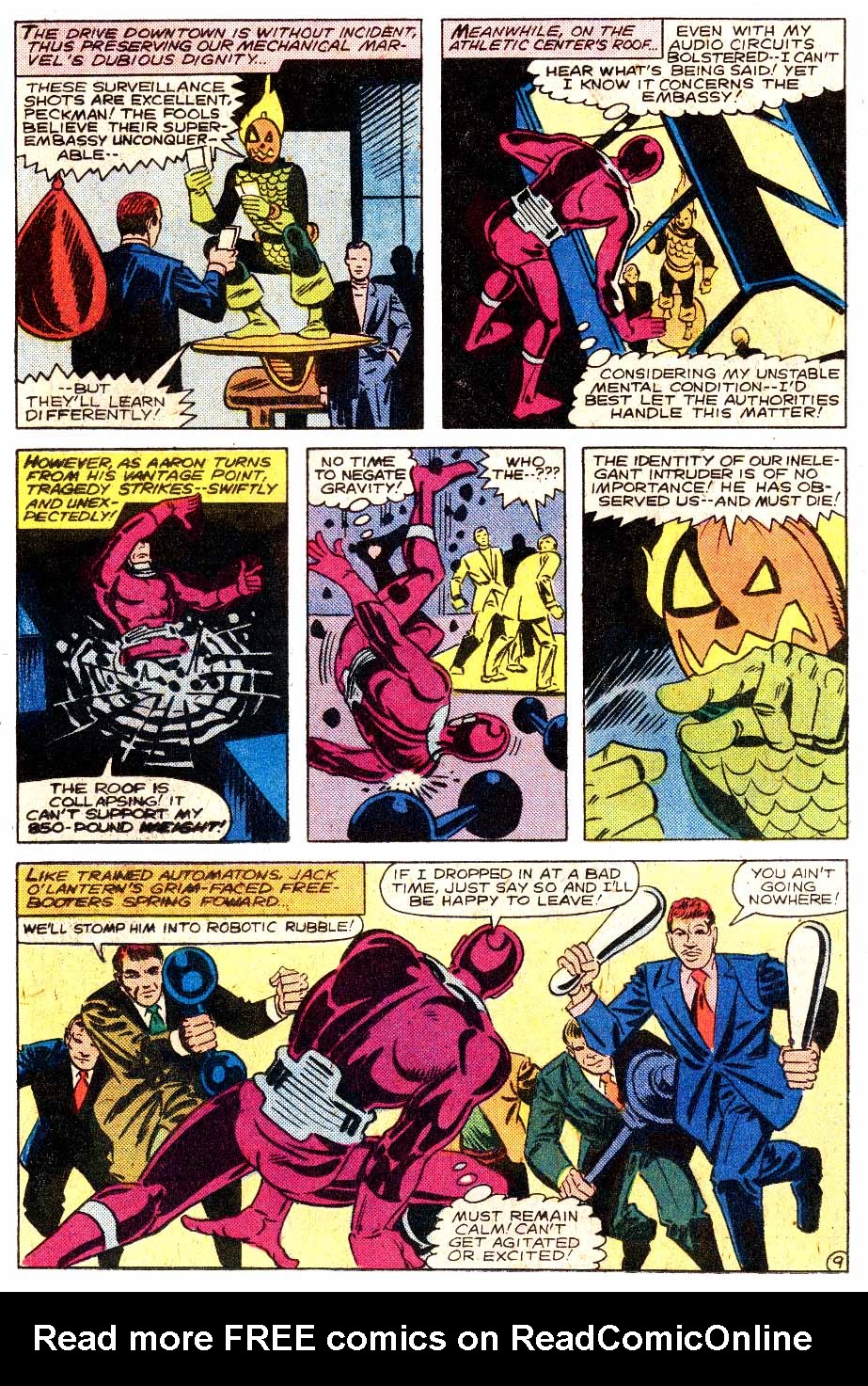 Read online Machine Man (1978) comic -  Issue #19 - 10