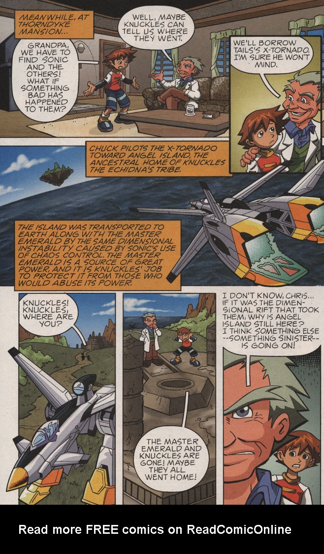 Read online Sonic X comic -  Issue #10 - 32