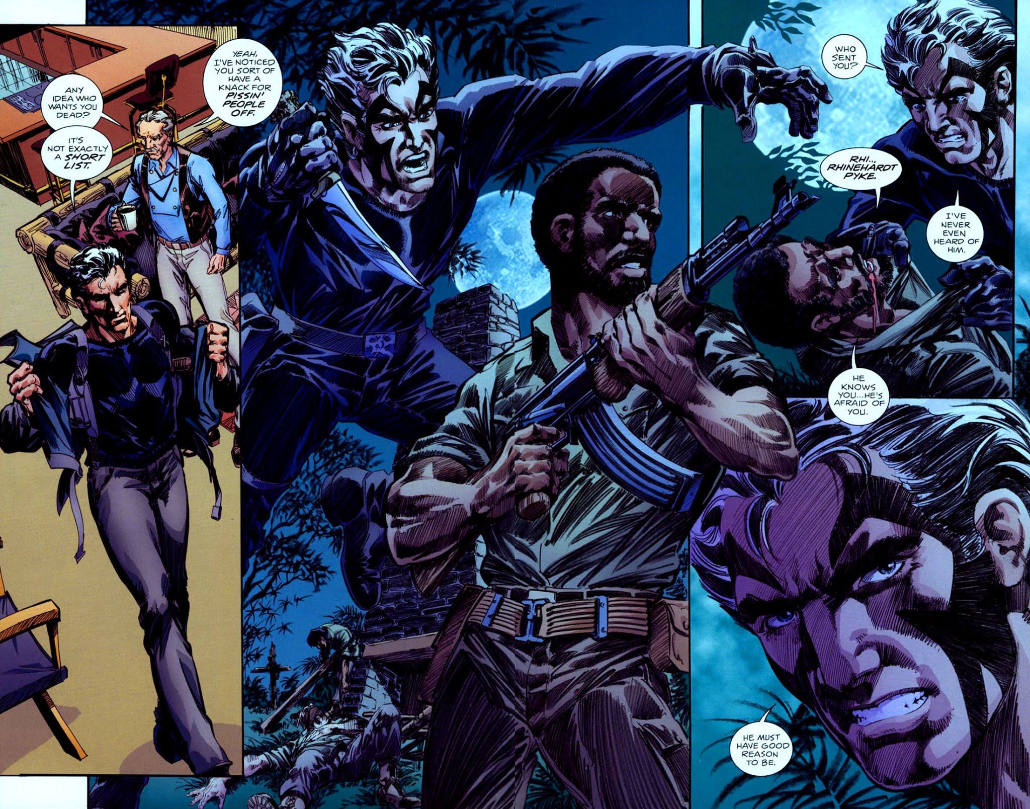 Read online Jon Sable, Freelance: Bloodtrail comic -  Issue #5 - 9