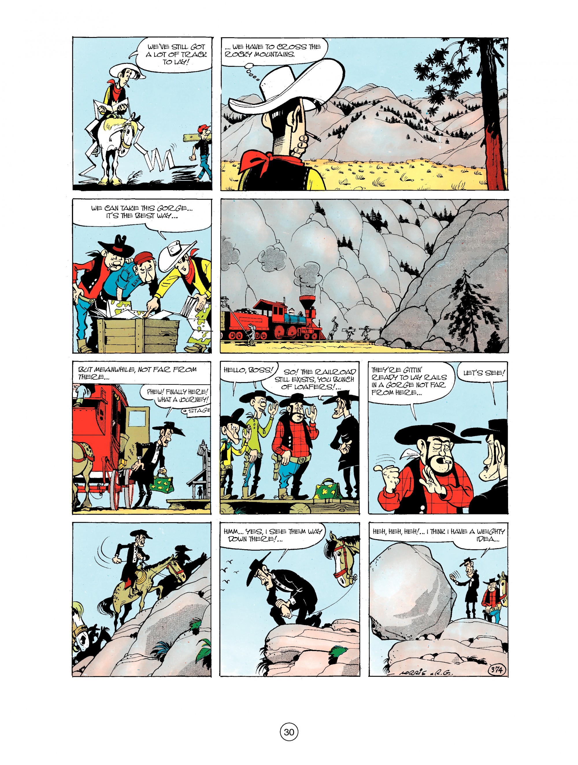 Read online A Lucky Luke Adventure comic -  Issue #32 - 30