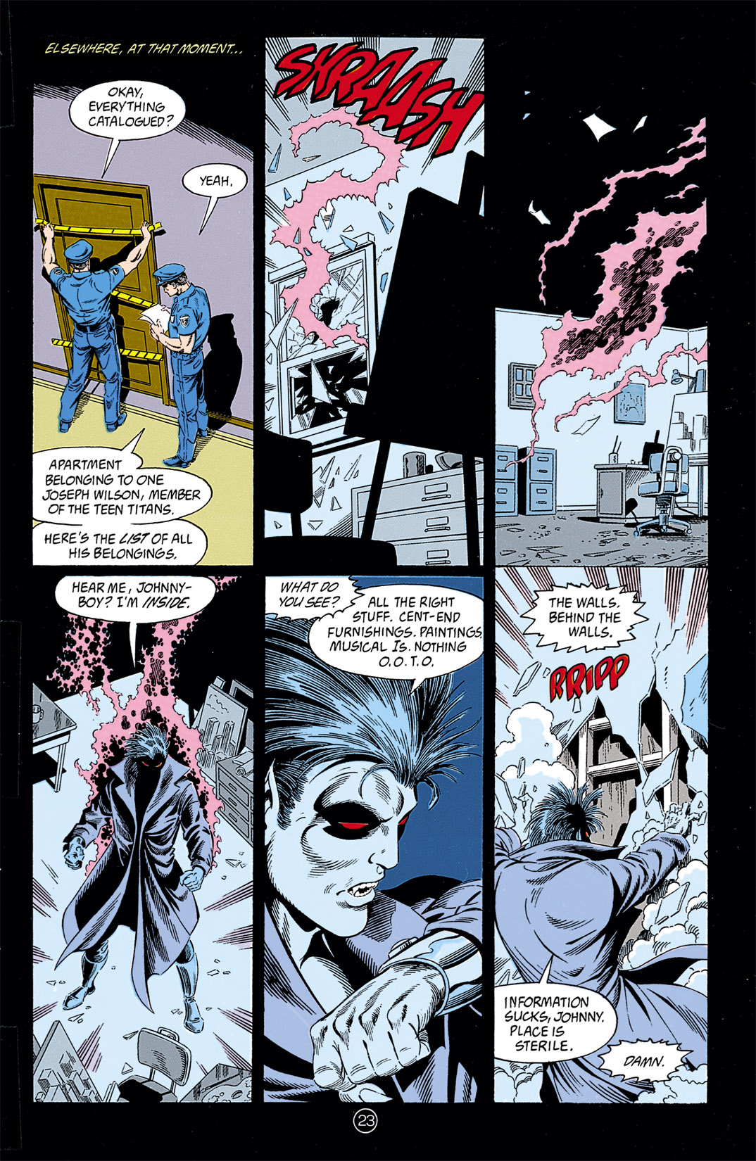 Read online The New Titans (1988) comic -  Issue #79 - 24