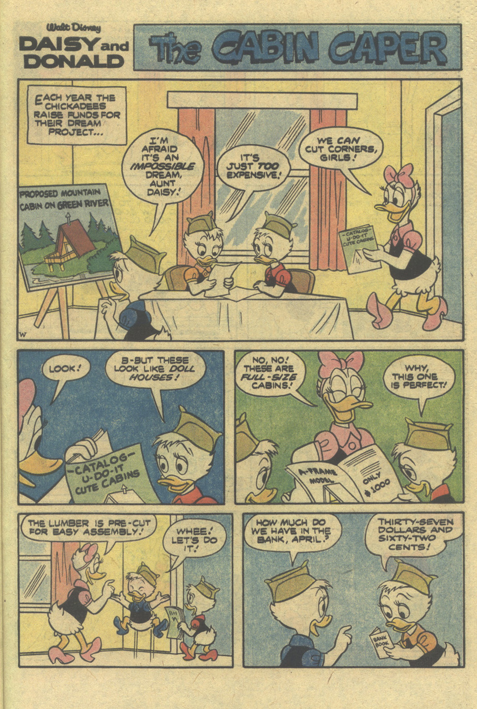 Read online Walt Disney Daisy and Donald comic -  Issue #25 - 27