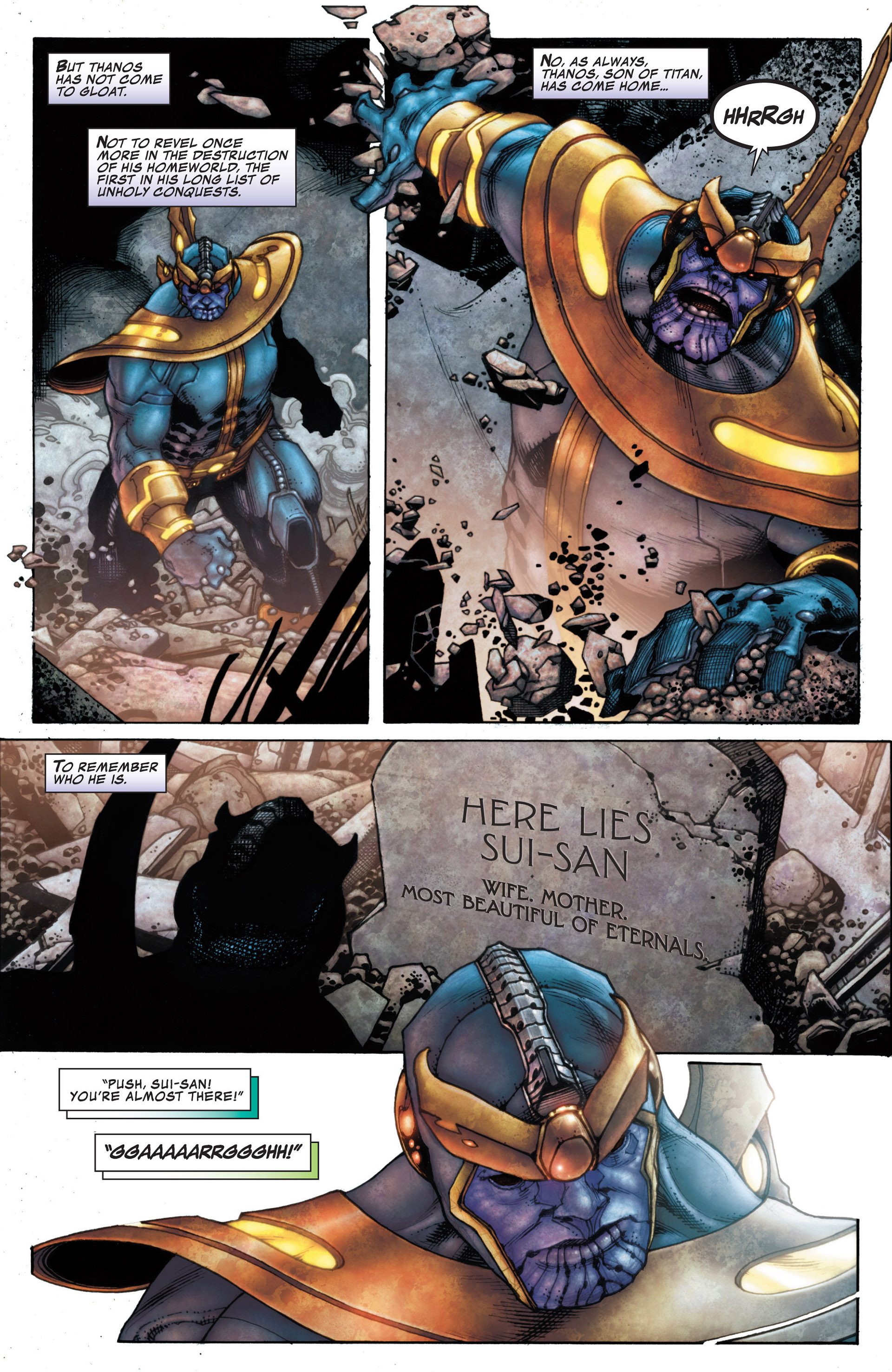 Read online Thanos Rising comic -  Issue #1 - 6