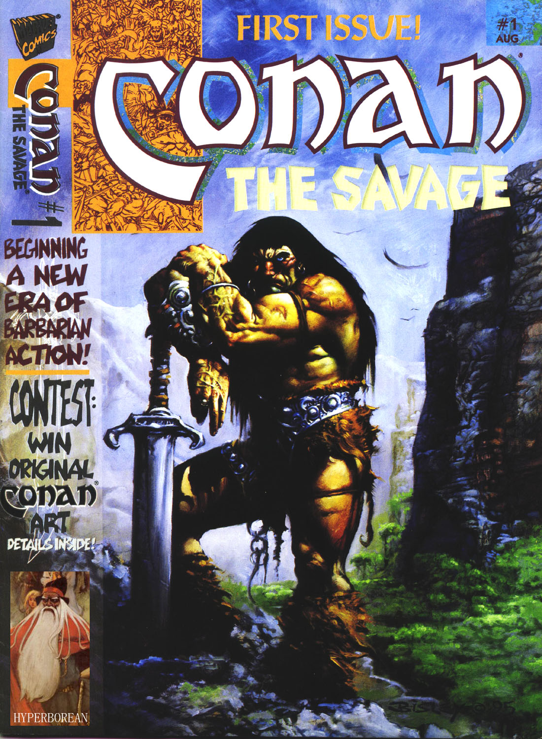 Read online Conan the Savage comic -  Issue #1 - 1