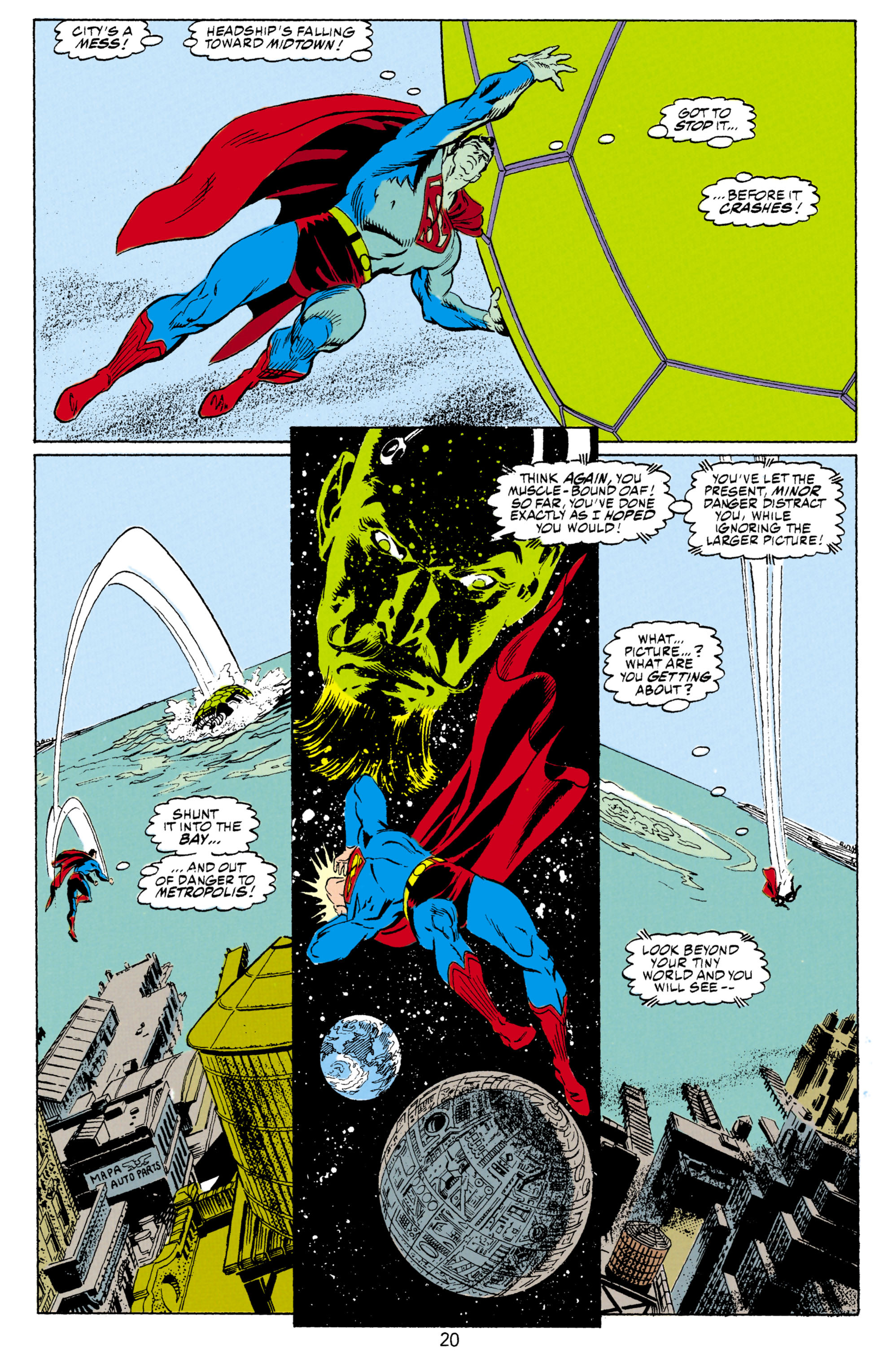 Read online Superman: The Man of Steel (1991) comic -  Issue #9 - 21