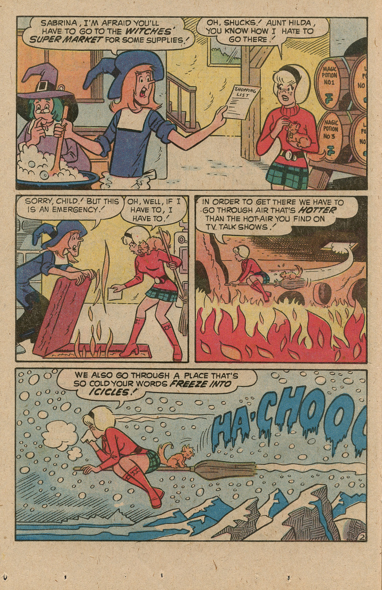 Read online Archie's TV Laugh-Out comic -  Issue #64 - 14