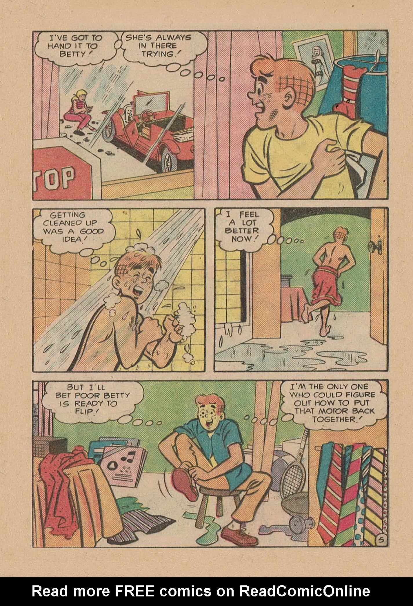 Read online Archie Digest Magazine comic -  Issue #72 - 85