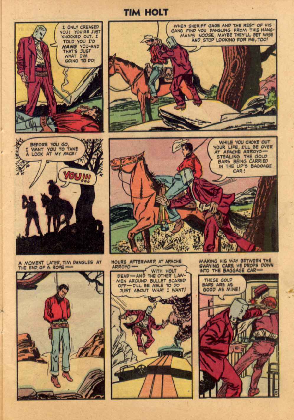 Read online Tim Holt comic -  Issue #32 - 7