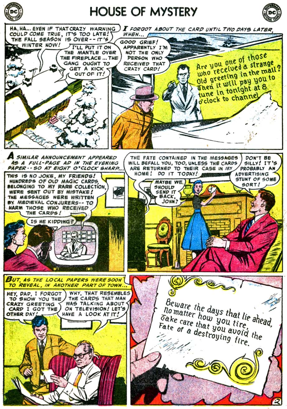 Read online House of Mystery (1951) comic -  Issue #41 - 18