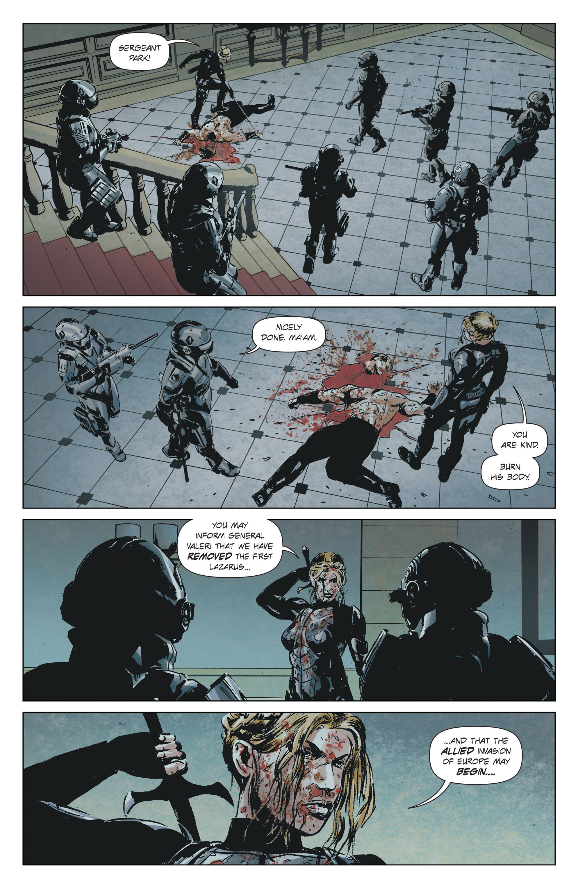 Read online Lazarus (2013) comic -  Issue #23 - 26