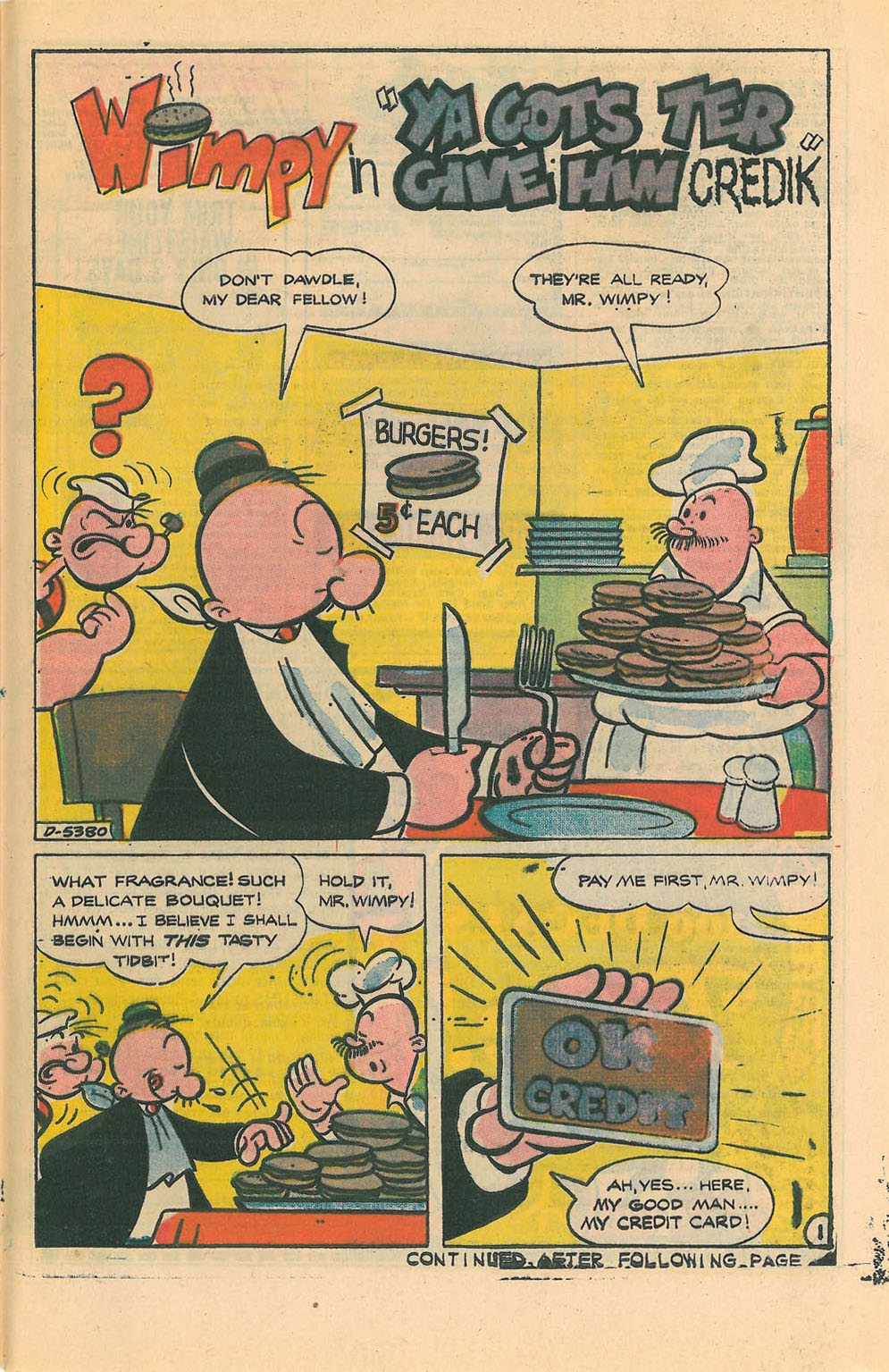 Read online Popeye (1948) comic -  Issue #122 - 29