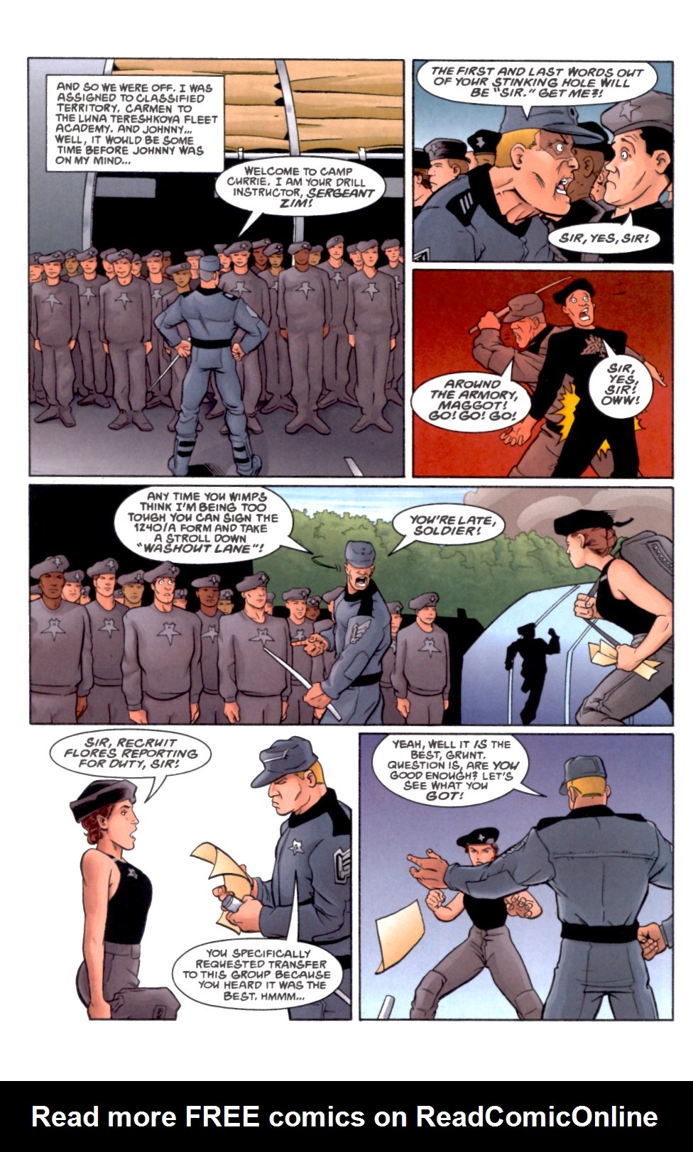 Read online Starship Troopers comic -  Issue #1 - 12