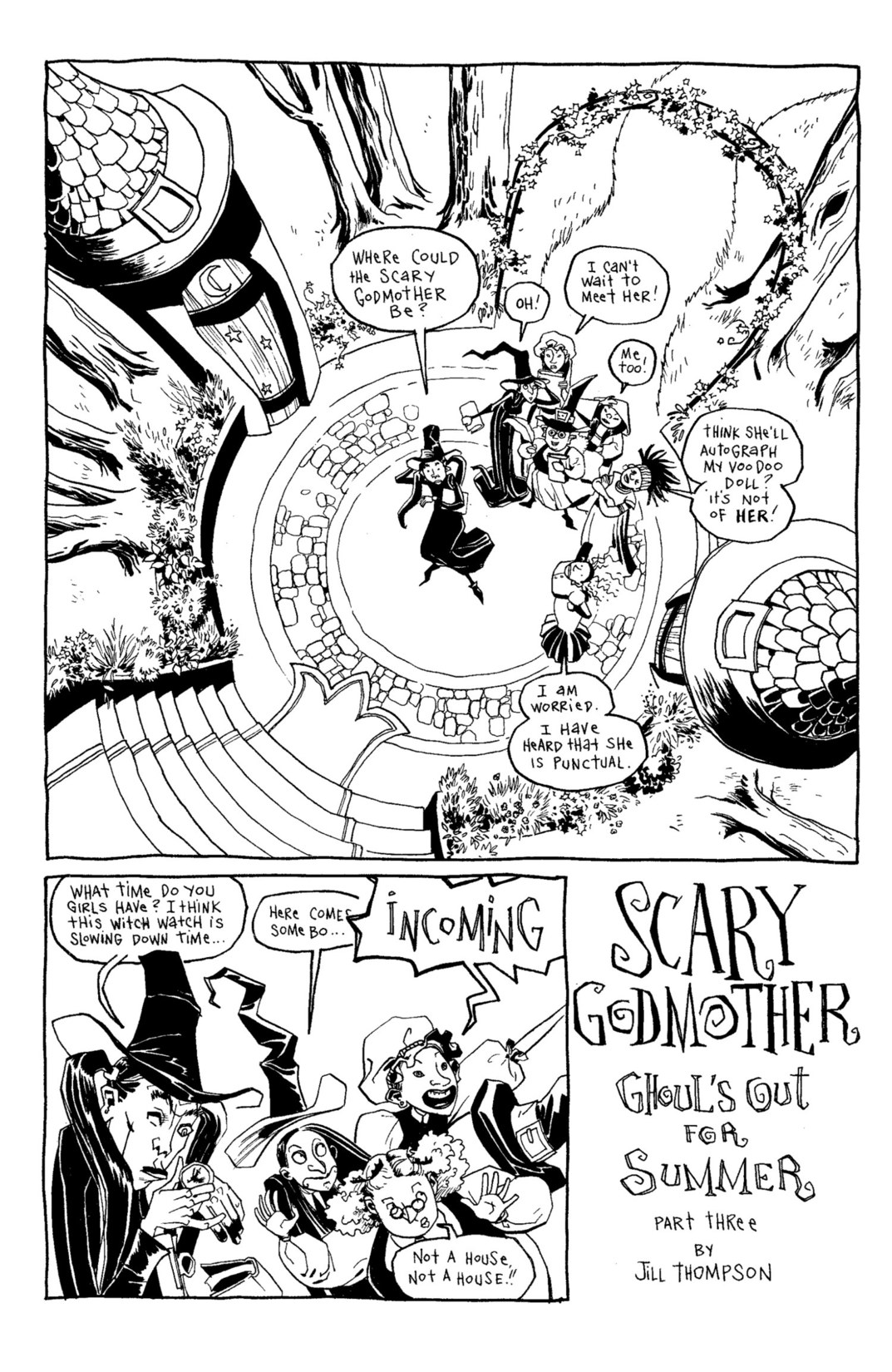 Read online Scary Godmother Comic Book Stories comic -  Issue # TPB - 182