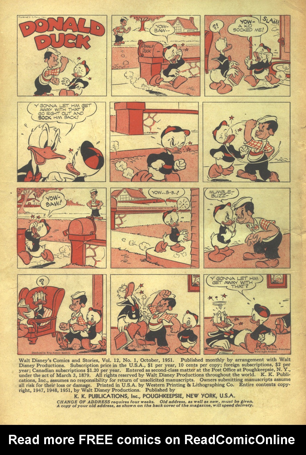 Read online Walt Disney's Comics and Stories comic -  Issue #133 - 2