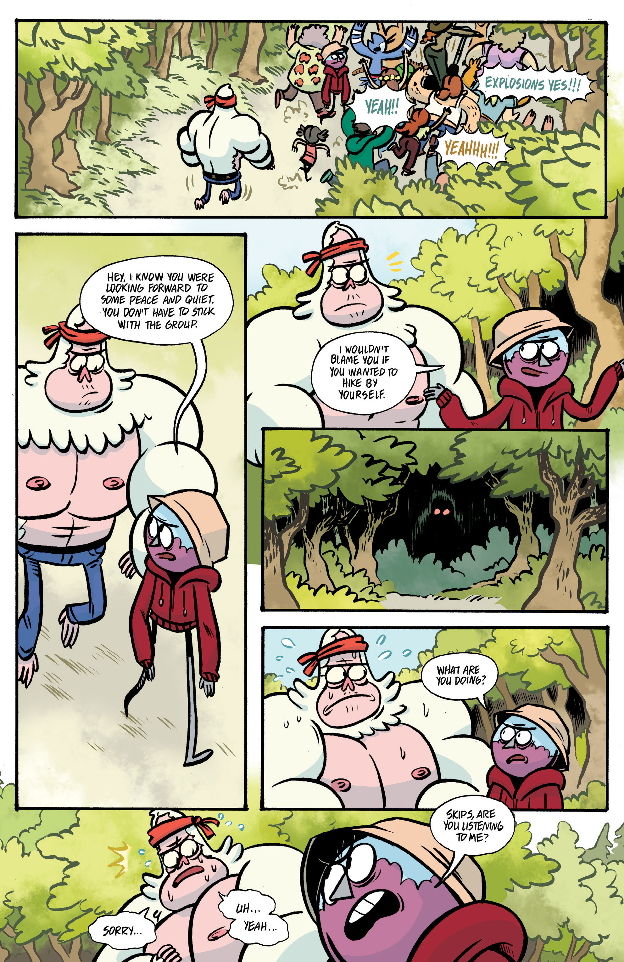 Read online Regular Show: Skips comic -  Issue #2 - 8