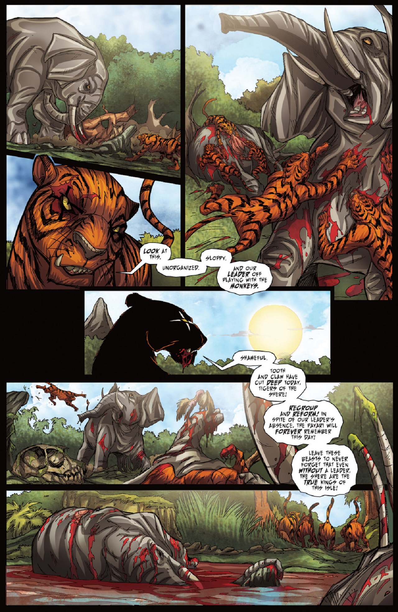 Read online Grimm Fairy Tales presents The Jungle Book: Last of the Species comic -  Issue #2 - 10