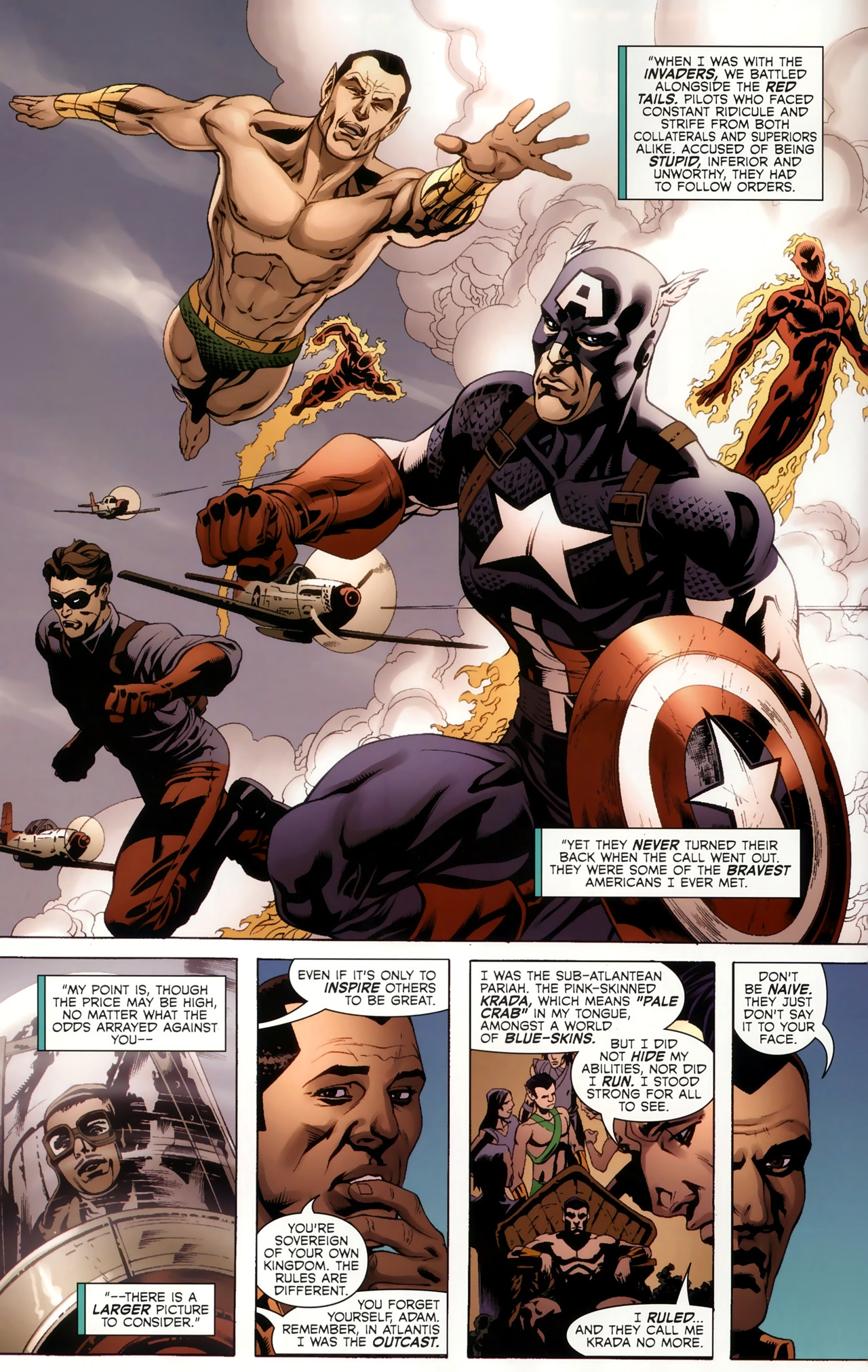 Read online Adam: Legend of the Blue Marvel comic -  Issue #4 - 15