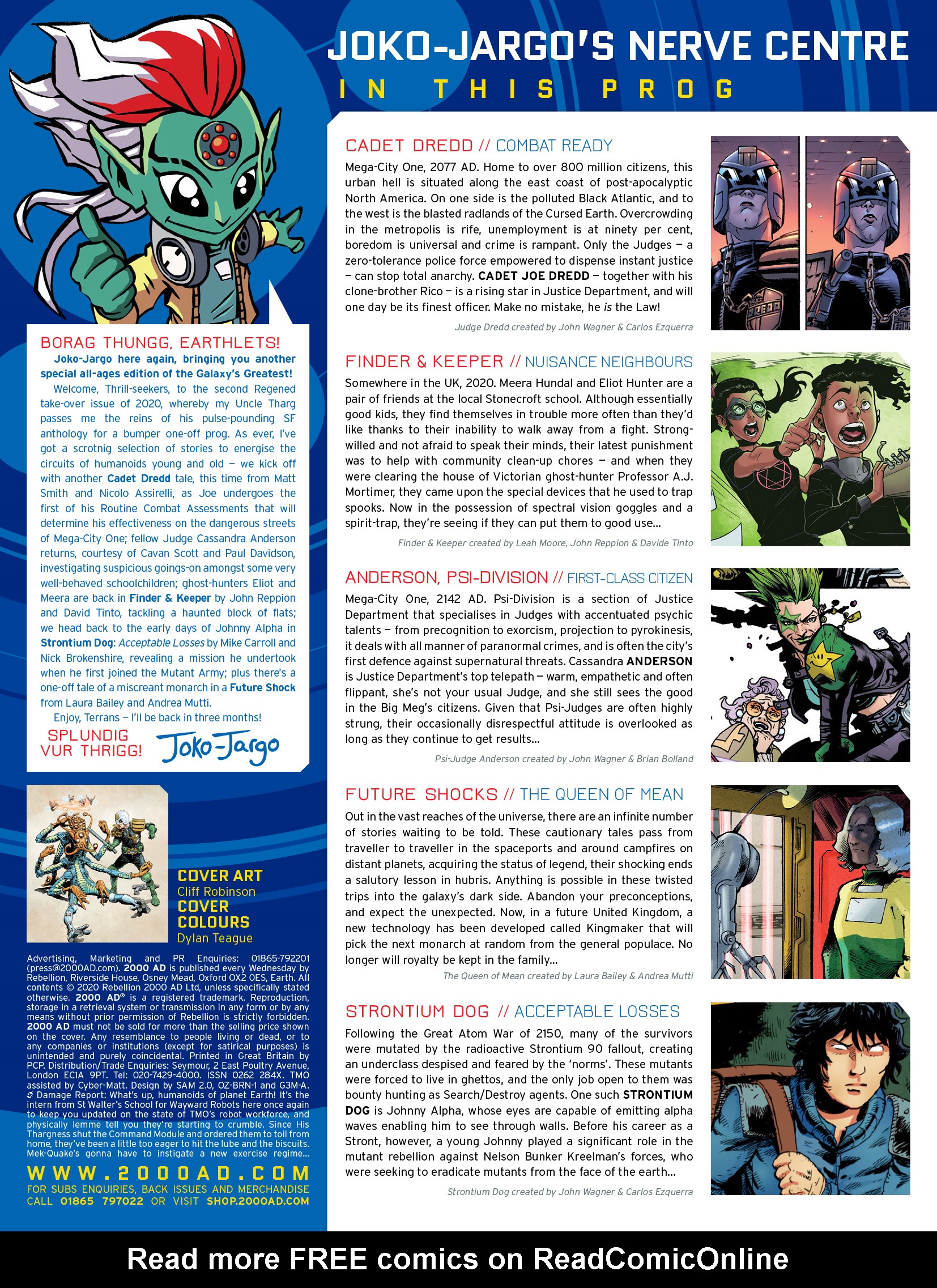 Read online 2000 AD comic -  Issue #2183 - 2