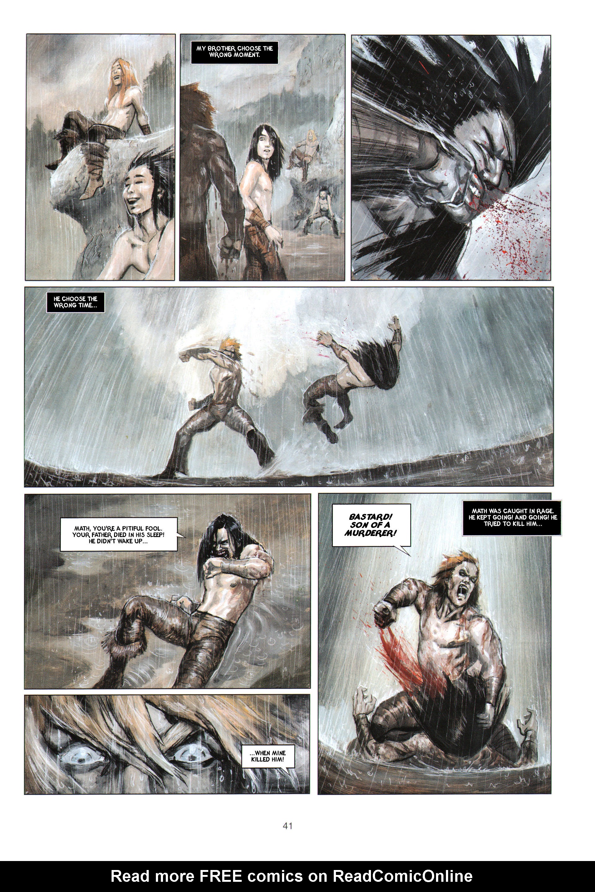 Read online Arawn comic -  Issue #2 - 41